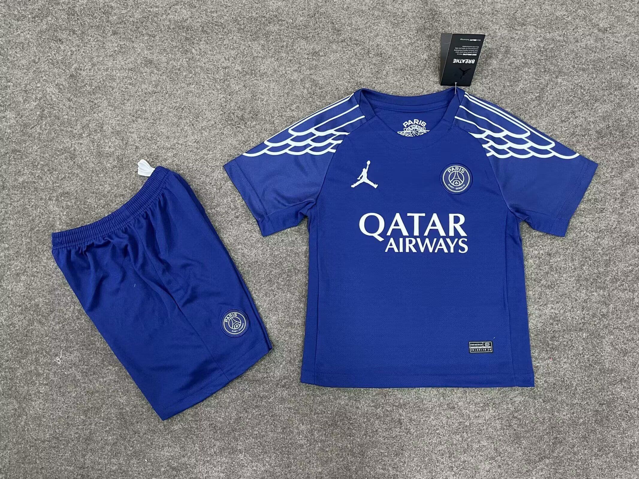 Ensemble enfant PSG fourth 24/25 + short