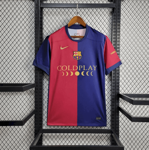 Barcelone maillot domicile 24/25 coldplay